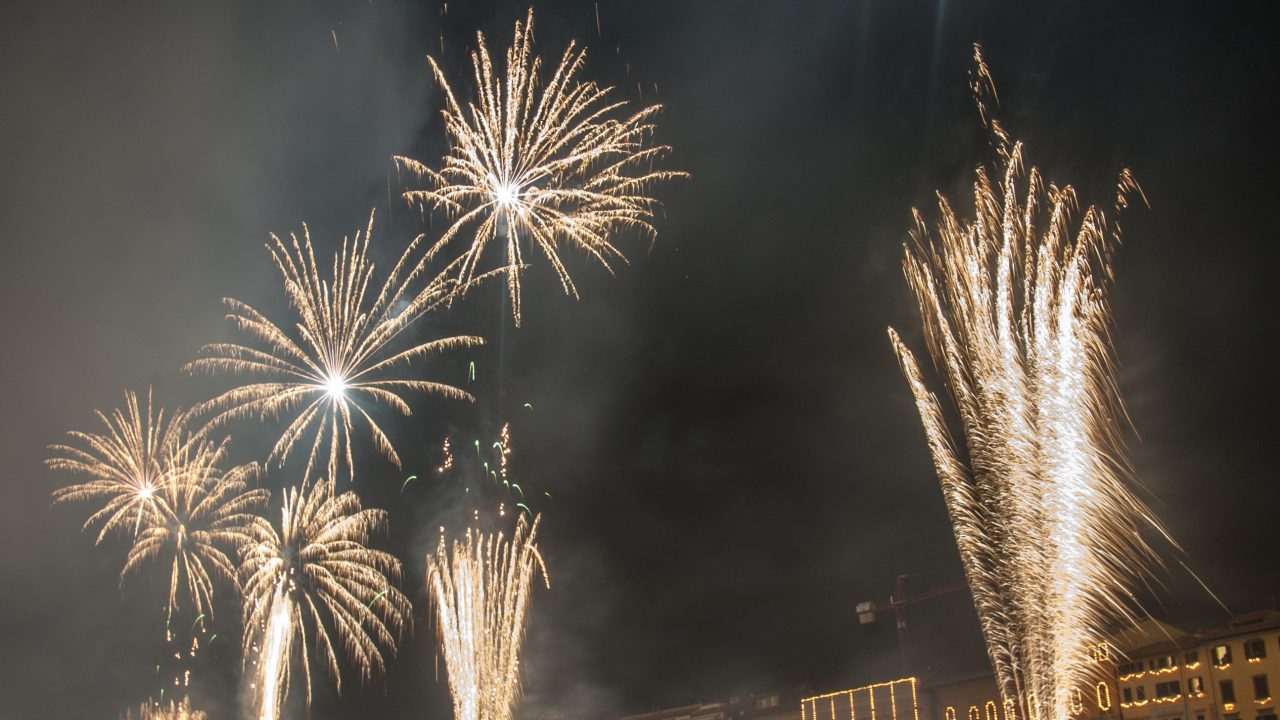 Luminara San Ranieri - Fireworks in the Italian City of Pisa, on the day of the Luminara, a renowned festival of lights and fireworks. Luminara San Ranieri - Fireworks in the Italian City of Pisa, on the day of the Luminara, a renowned festival of lights and fireworks.